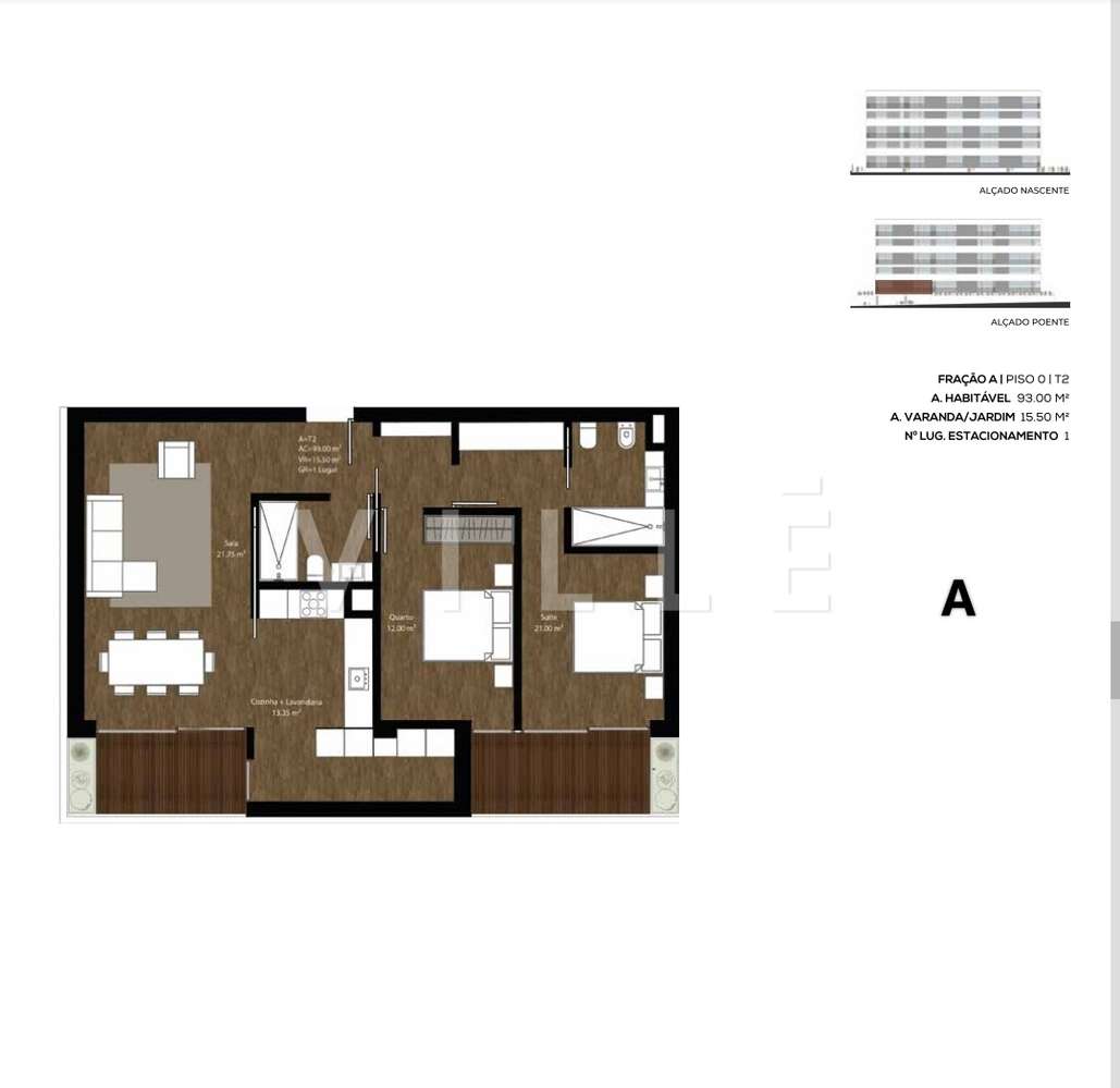 Apartamento T2 Venda em São João da Madeira,São João da Madeira - Grande imagem: 2/12