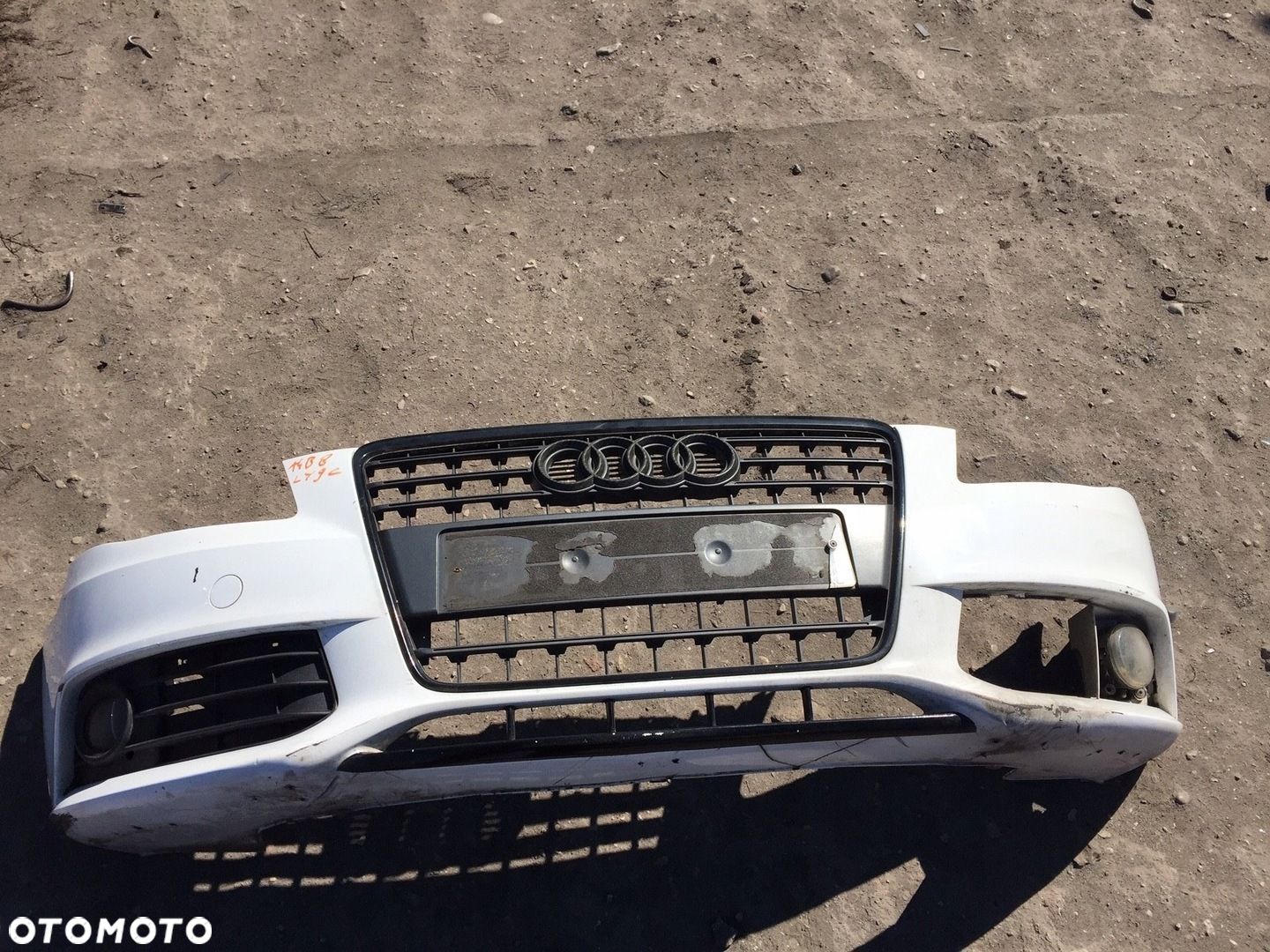 AUDI A4 B8 ZDERZAK PRZEDNI GRILL PRZÓD ATRAPA LY9C - 1