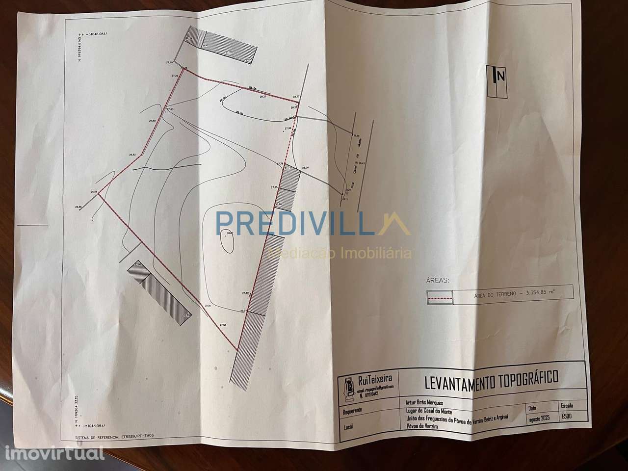 Terreno Para Construção  Venda em Póvoa de Varzim, Beiriz e Argivai,Pó - Grande imagem: 2/2