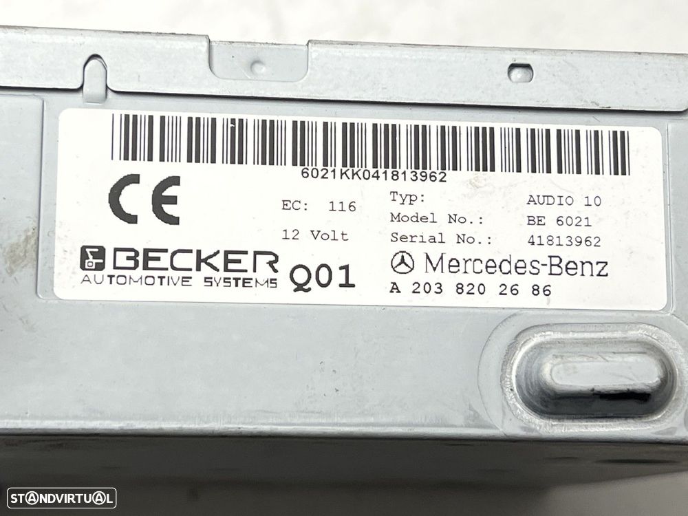 RADIO MERCEDES-BENZ VITO (W639) A2038202686 A 203 820 26 86 - 4