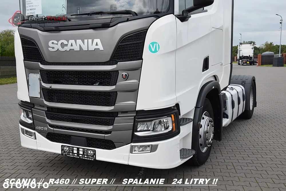Scania 460R / SUPER /  LED LAMPY / KLIMA POSTOJOWA  /  RAMA STANDARD - 9