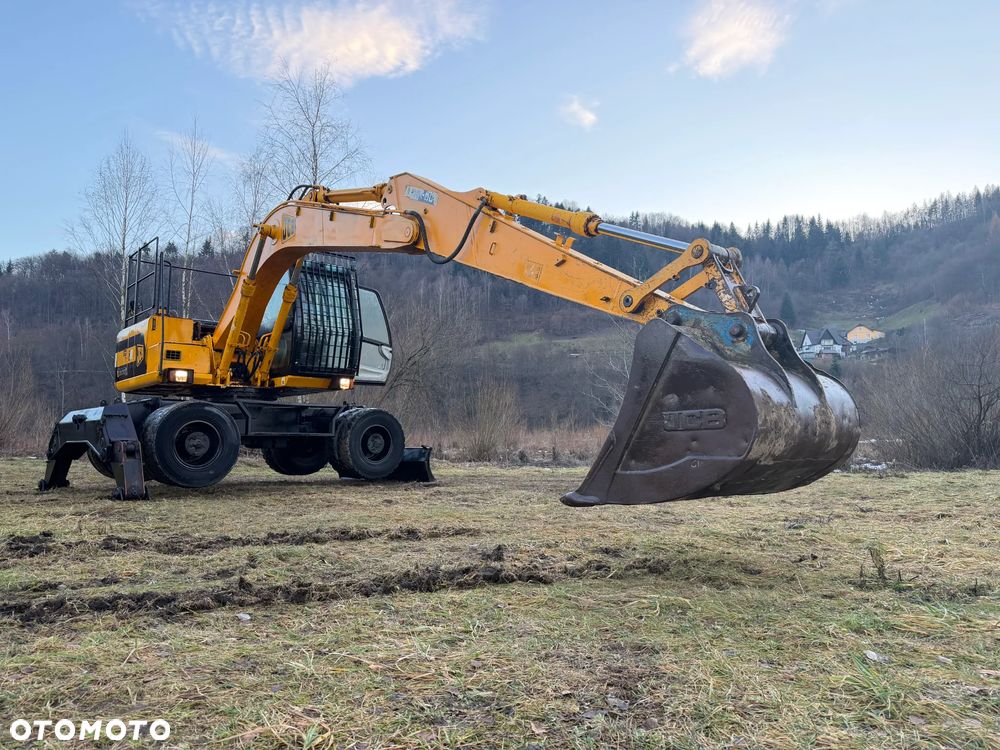 JCB JS130W Koparka Kołowa 13ton z Łapami podporami Hydr.! Najlepszy niezawodny Silnik ISUZU 105 KM. Długie ramię PLUS. Sprowadzona z Norwegii Pracowała przy śmieciach! ZADBANA bez luzów i wycieków! KLIMA. Zamki na tłokach. Potężna moc! Okazja TANIO! - 26