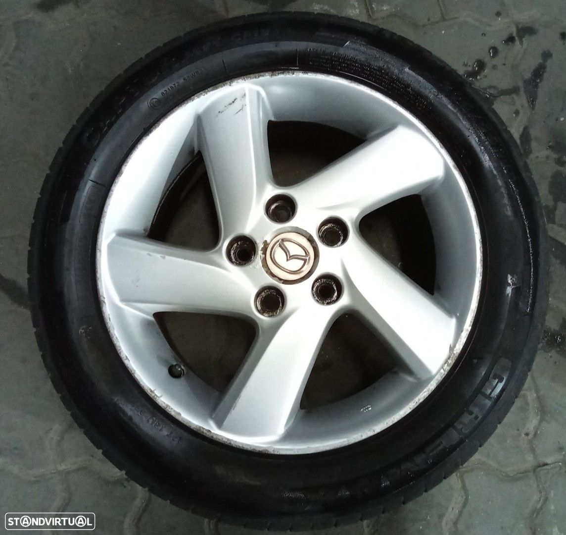 Jantes Mazda R16 com pneus 205/55 furação 5x114 ET65 - 5