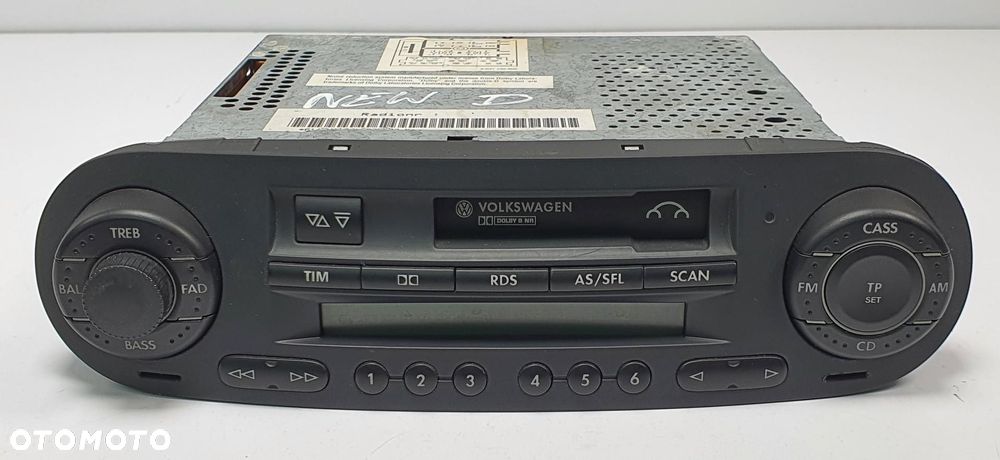 RADIO KASETA CD BLAUPUNKT VW NEW BEETLE 1C 1C0035186 - 1
