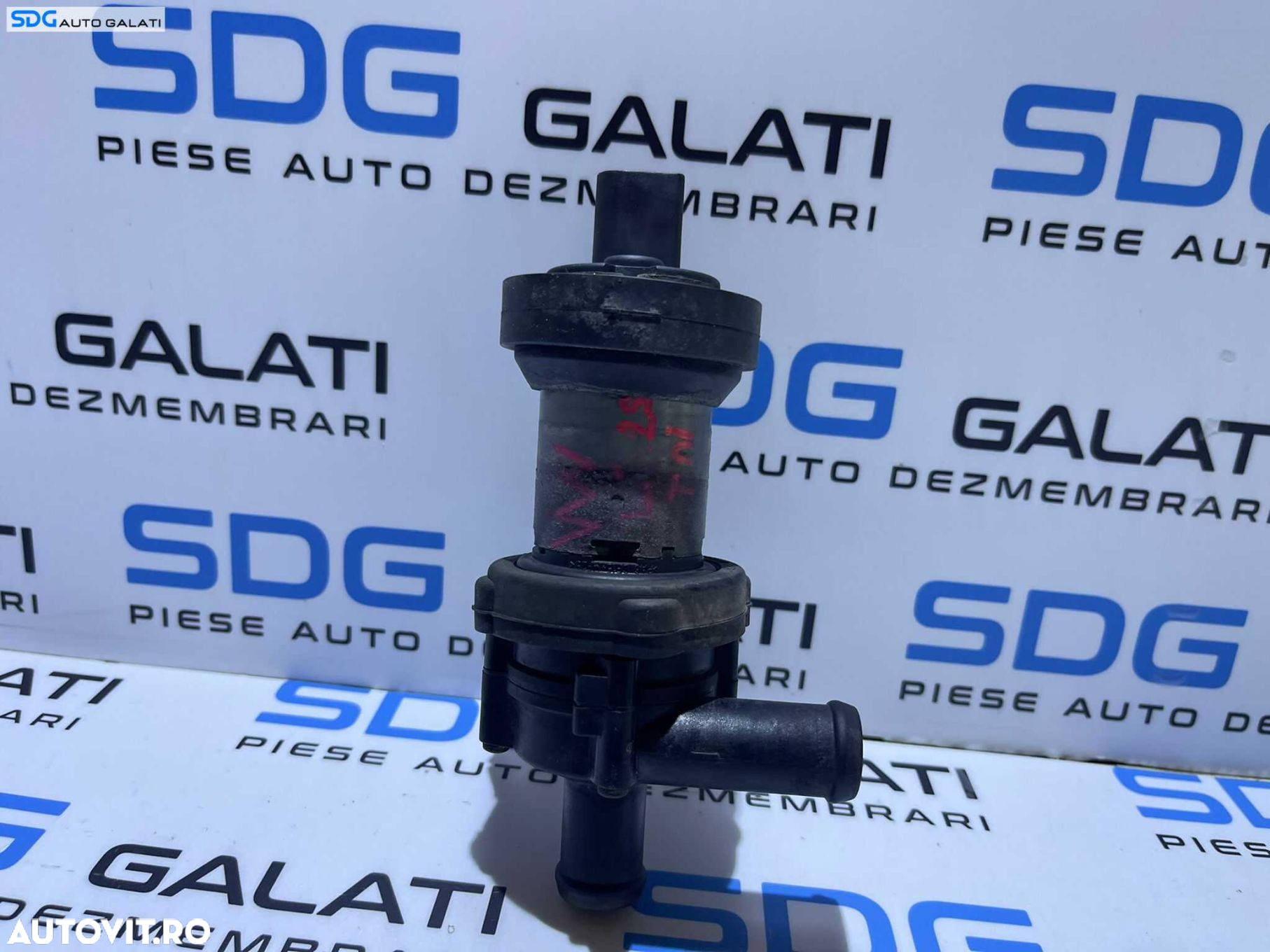 Pompa Secundara Auxiliara Recirculare Apa Volkswagen Sharan 2.0 TDI BRT BVH 1996 - 2010 Cod 3D0965561D [D0016] - 5