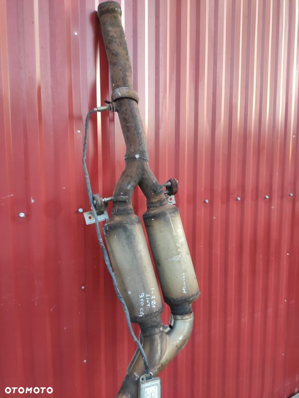 MERCEDES W221 LIFT S350 CDI KATALIZATOR FILTR DPF WYDECH TŁUMIK LAMBDA NOX - 2