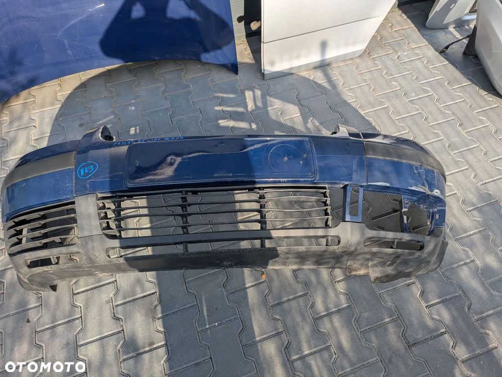 PASSAT B5 LIFT MASKA KLAPA ZDERZAK ATRAPA PODSZYBIE - 5