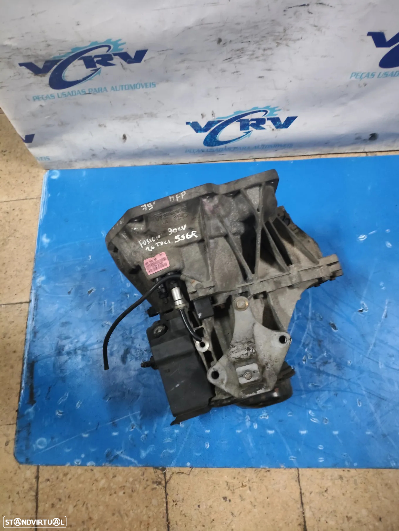 Caixa de velocidades ford Fusion 1.6 Tdci 90Cv 2005 Ref: 5S6R 7002 NB - 3