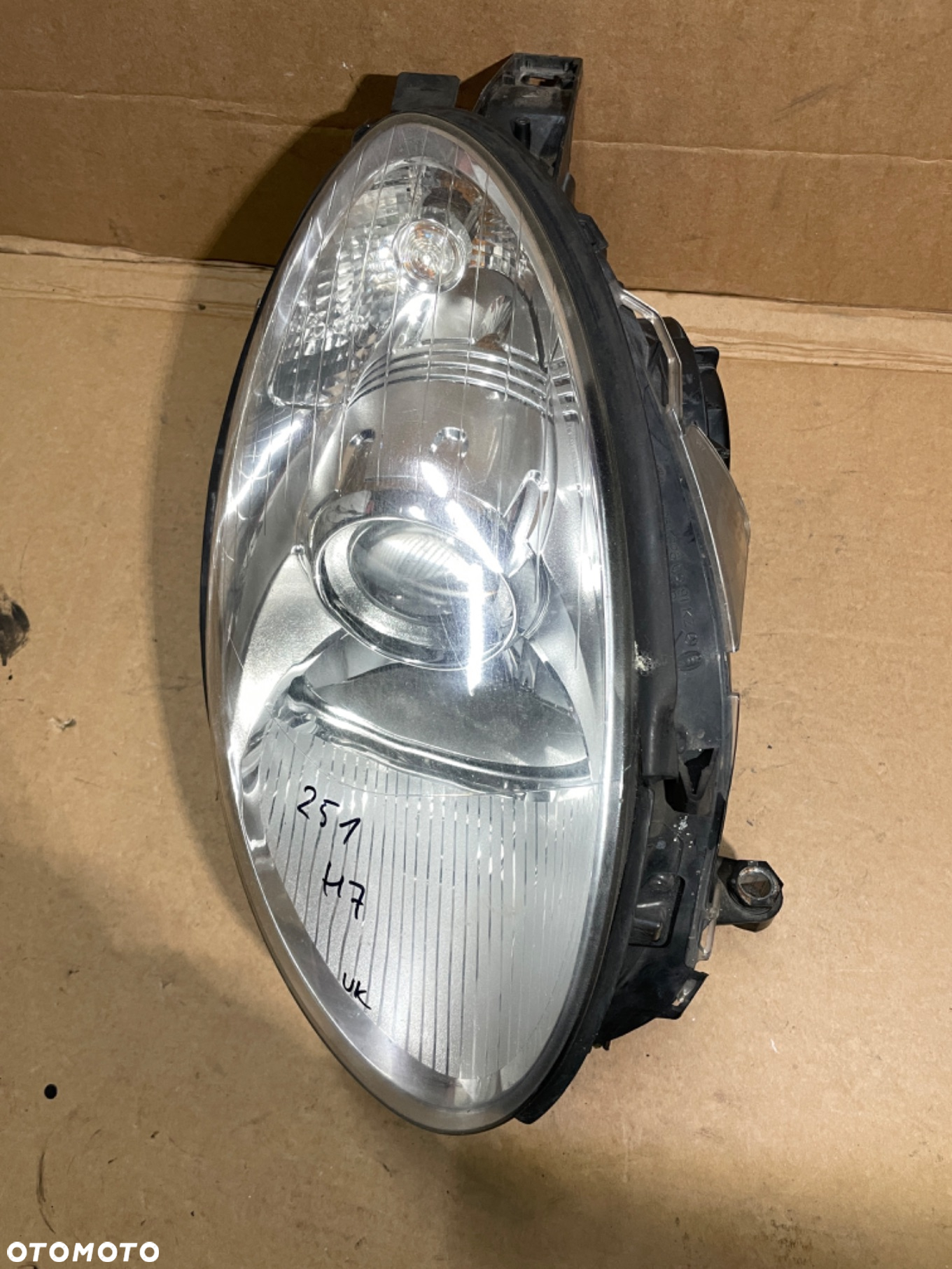 mercedes r 251 lampa reflektor soczewka h7  RHD prawa anglik - 5