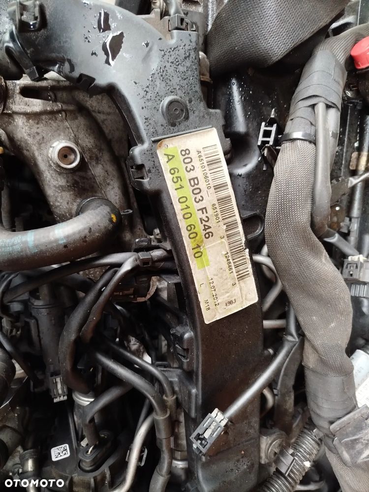 Komplety silnik Mercedes w246 180 diesel - 2