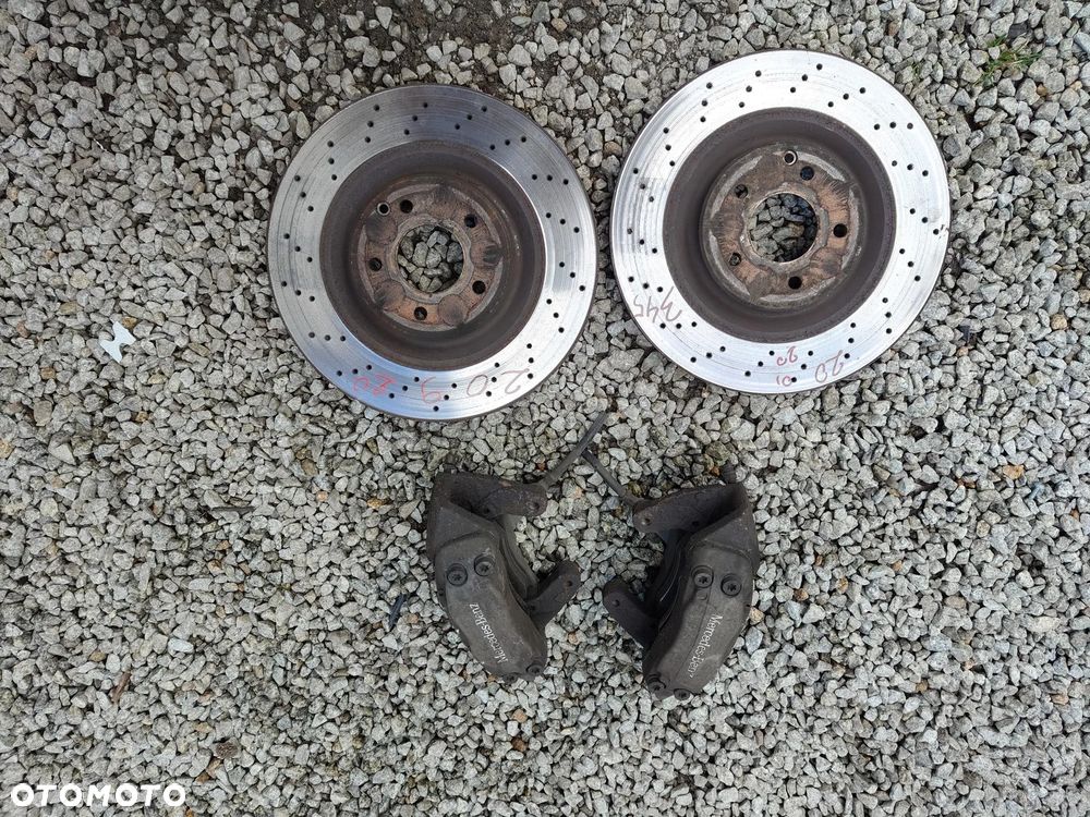 MERCEDES W203 W209 CLK Zaciski Swap AMG Zacisk Hamulcowy 345mm Przód Lewy Prawy Kpl - 2