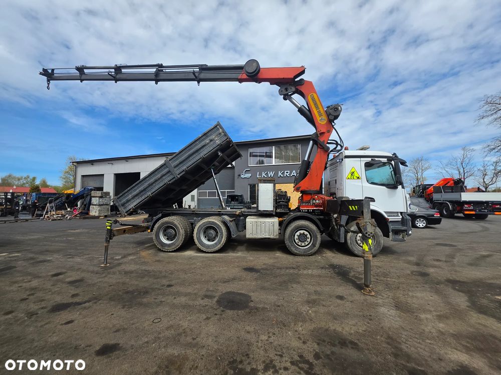 Mercedes-Benz Arocs 3246 8x4 wywrotka hds PALFINGER 45000 - 12