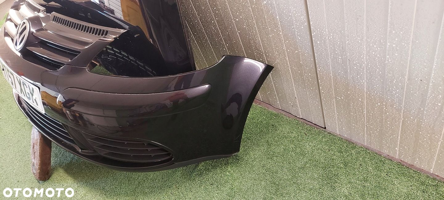 ZDERZAK PRZÓD KOMPLETNY GRILL VW GOLF V PLUS LAK LC9Z - 4