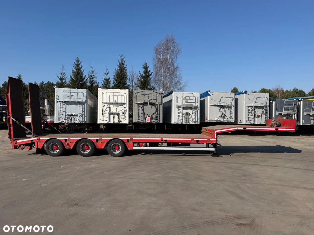 HRD Naczepa Niskopodwoziowa Najazdy Hydrauliczne Wciągarka - 2