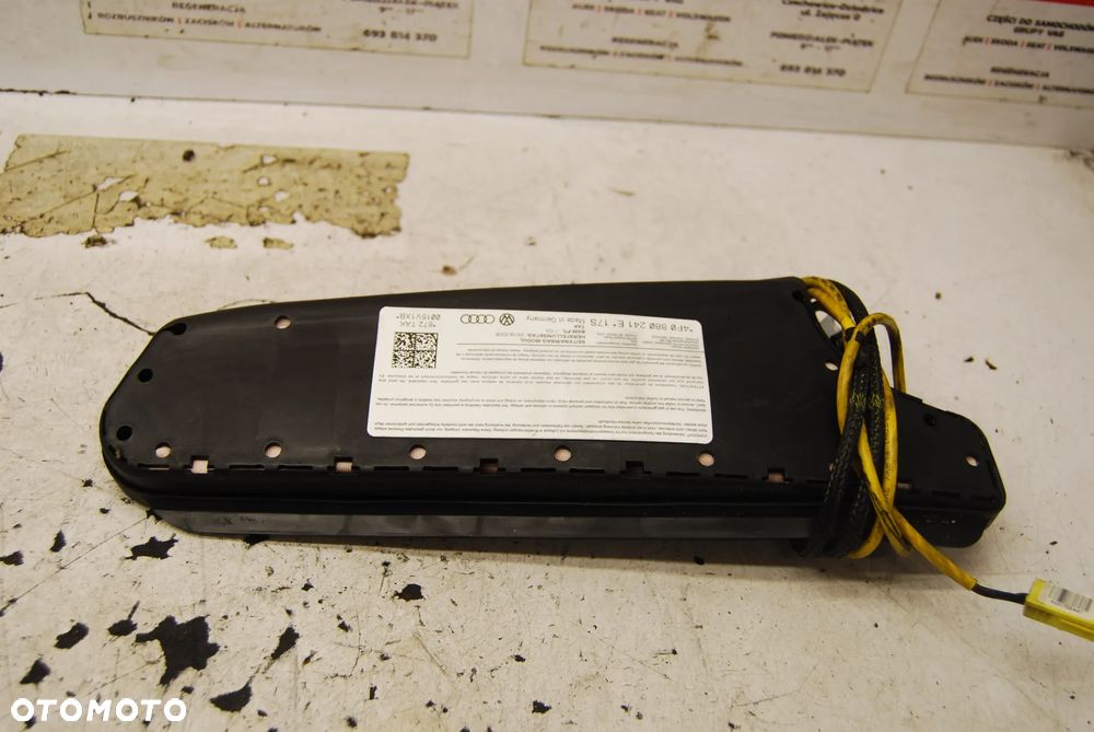 PODUSZKA AIR BAG FOTELA PRAWA 4F0880241E 4F0880242E AUDI A6 C6 4F0880242B