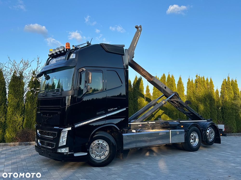 Volvo / FH 500 / 6X2 / HAKOWIEC / MEILLER -KIPPER 21-67/ Oś-SKRĘTNA-PODNOSZONA / - 18