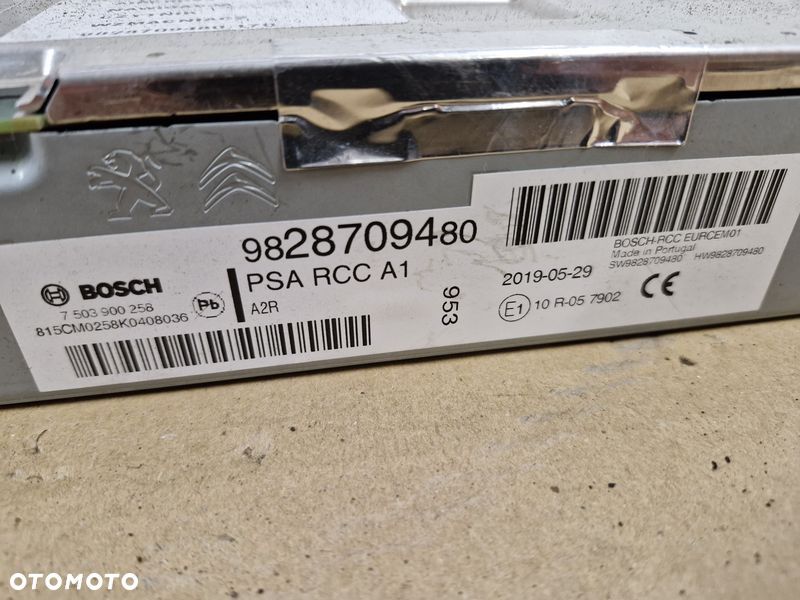 citroen c3 aircross 1 i radio nawigacja navi czytnik 9828709480 - 2