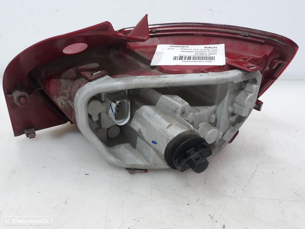 FAROLIM TRASEIRO ESQUERDO SEAT IBIZA III 2009 -6J4945095H - 2