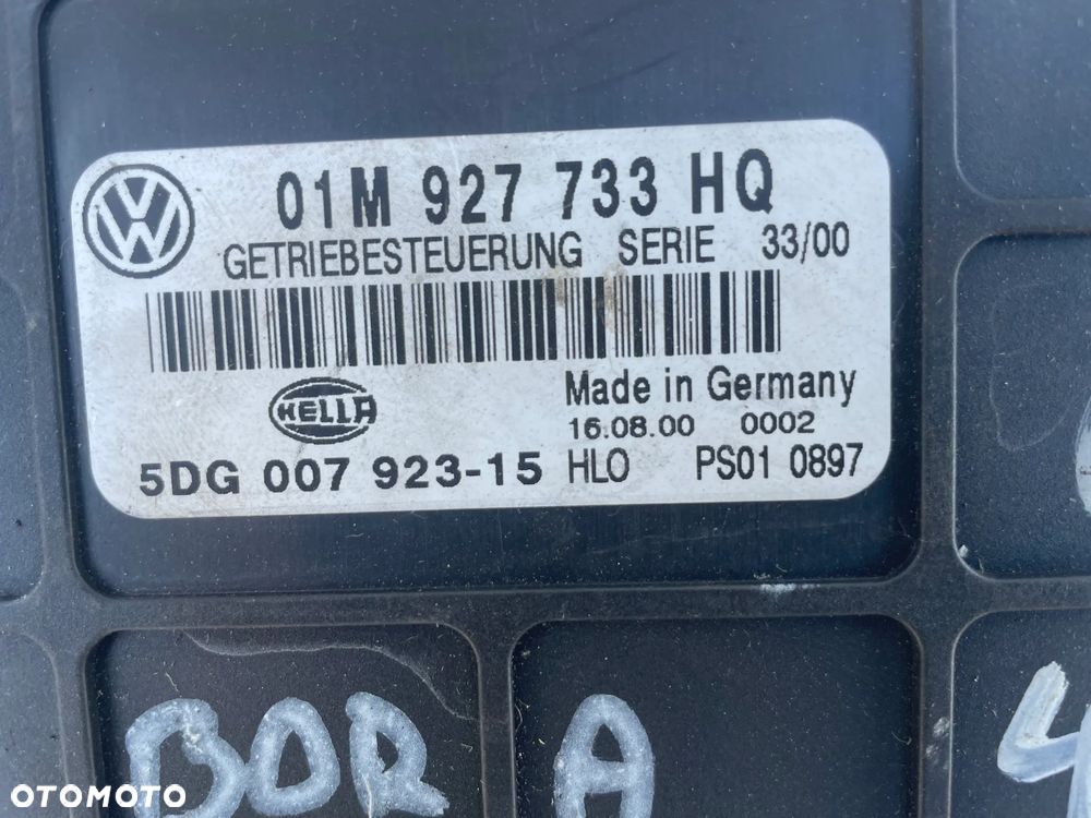 STEROWNIK SKRZYNI VW BORA 1.9 TDI 01M927733HQ - 2