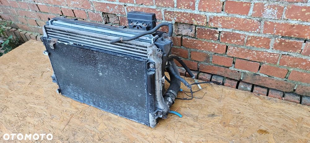 TOYOTA COROLLA VERSO II 2 2.2 D-CAT 177 KM 2ADFHV komplet chłodnic z wentylatorem chłodnica wody klimatyzacji wentylator chłodnicy - 4