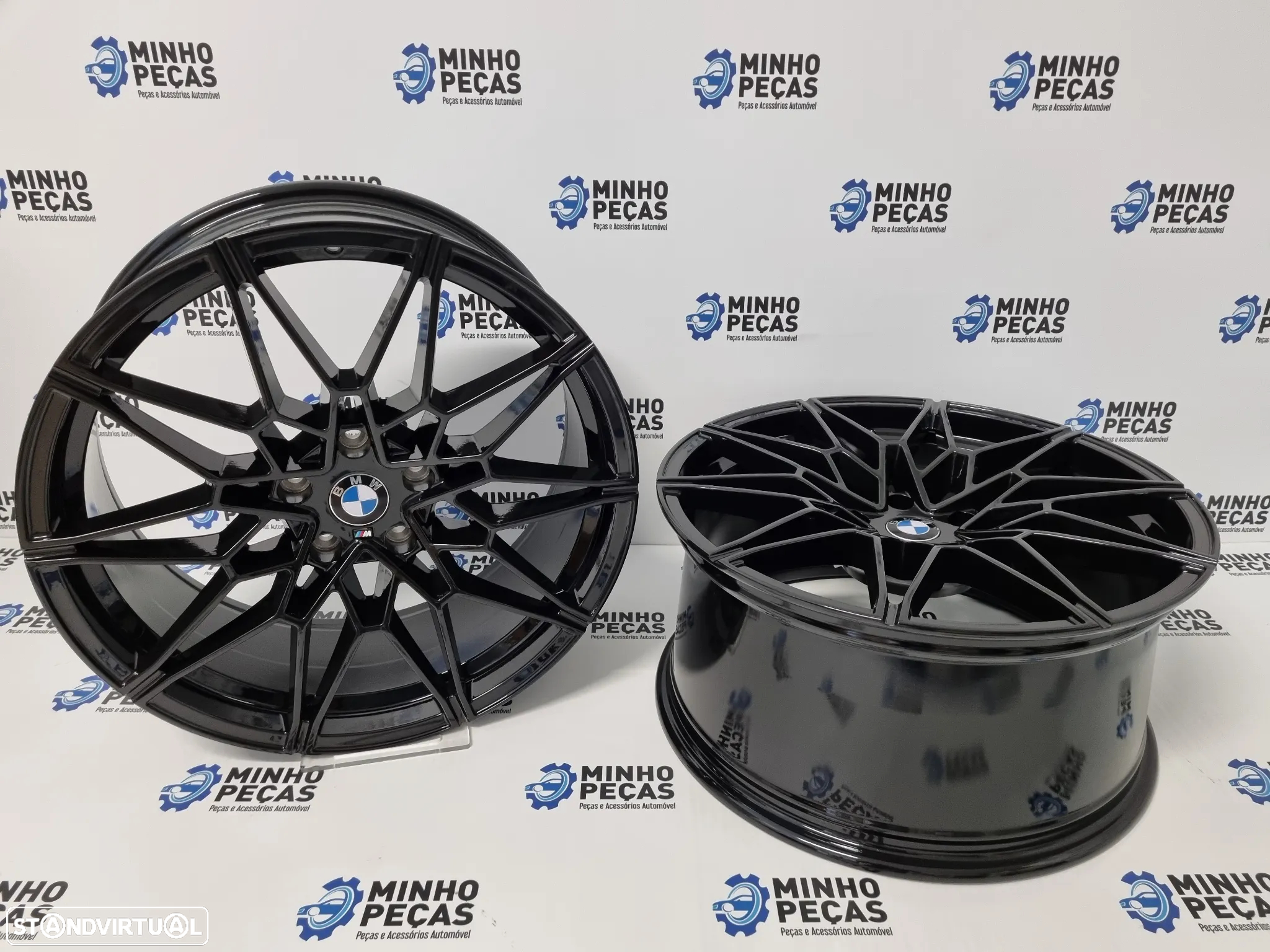 Jantes BMW 826M M4 Competition 2021 em 20 (5x120) Preto Brilho - 4