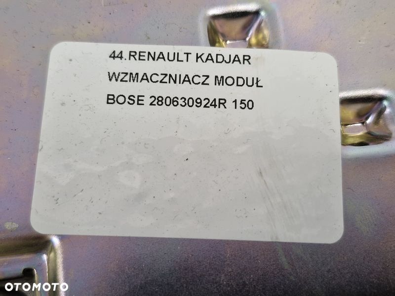 RENAULT KADJAR WZMACZNIACZ MODUŁ BOSE 280630924R - 5