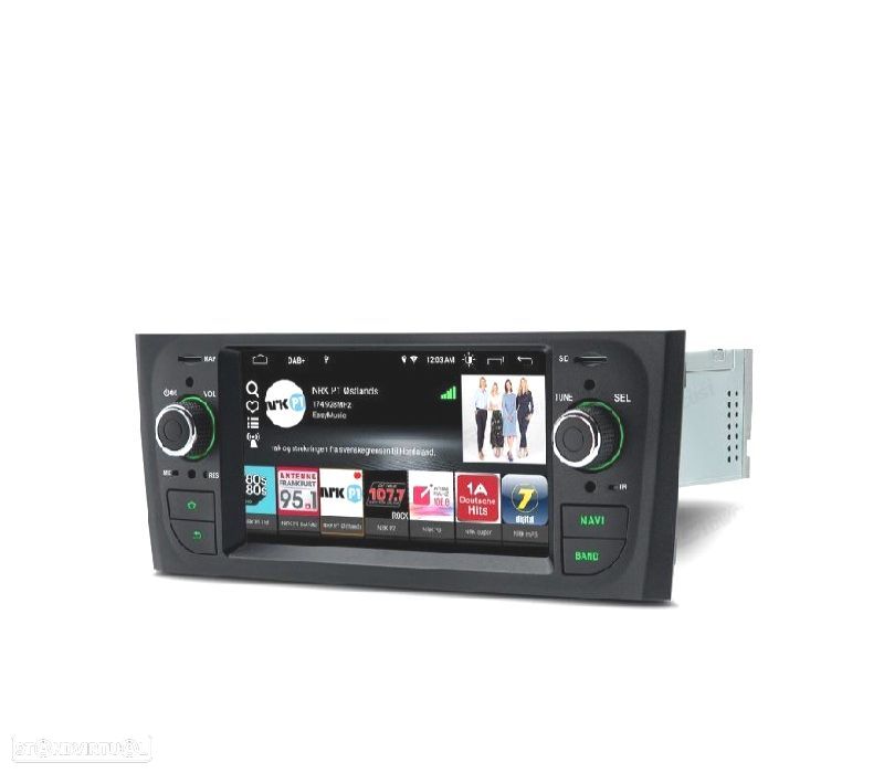 AUTO RÁDIO GPS ANDROID 13 PARA FIAT GRANDE PUNTO LINEA - 7