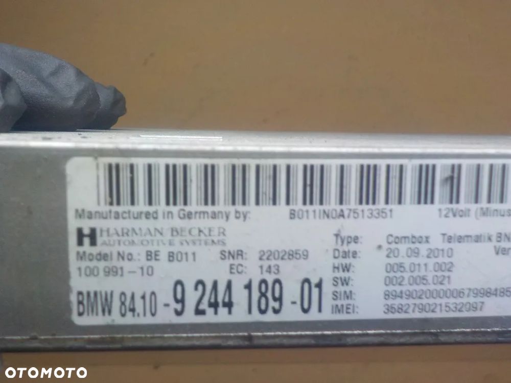 BMW F11 WZMACNIACZ HARMAN 9244189 - 5