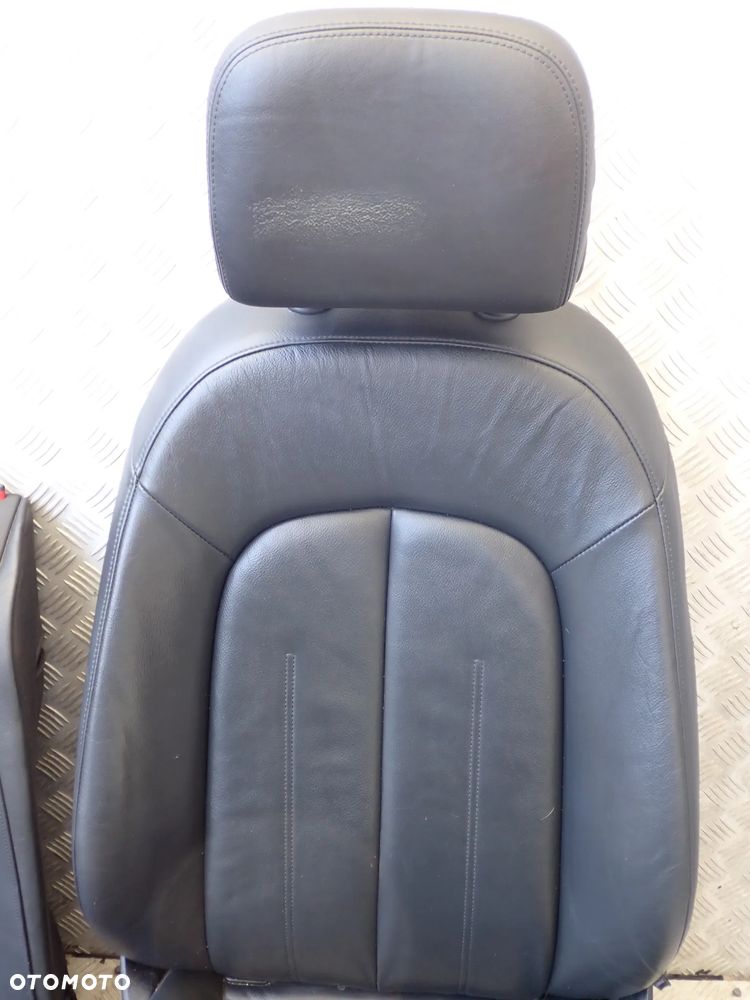 AUDI A6 C7 FOTEL PRZEDNI PRAWY / LEWY ORAZ KANAPA TYLNIA  SKÓRA  KOMPLET, DOSTĘPNE 2 KOMPLETY - 6