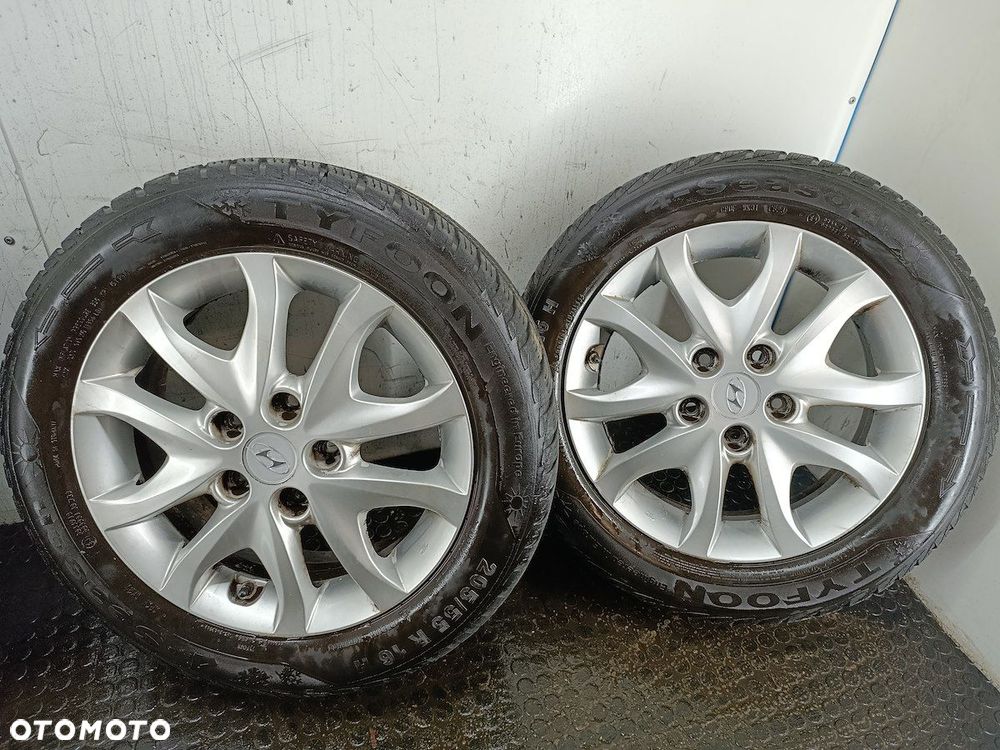 FELGI ALUMINIOWE KOMPLET 16 Z OPONAMI HYUNDAI I30 I CW 52910-2L250 - 4