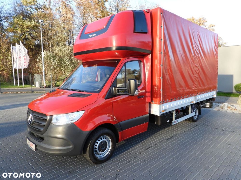 Mercedes-Benz SPRINTER 316 PLANDEKA WINDA 8 PALET WEBASTO TEMPOMAT KLIMATYZACJA  160KM - 7