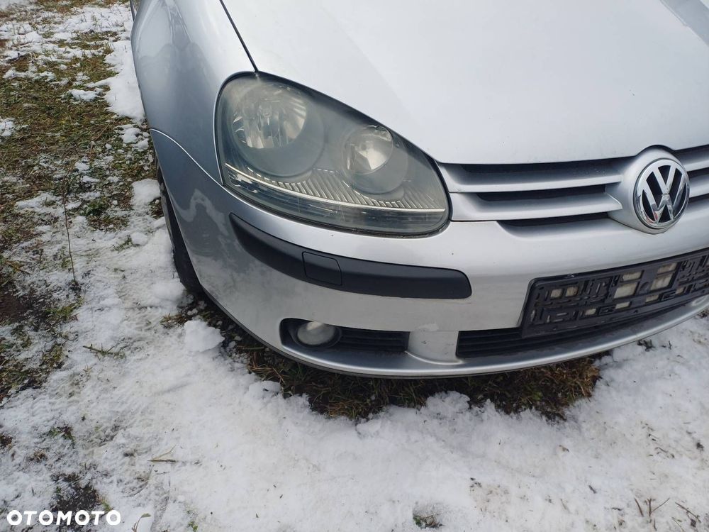 KOMPLETNY PRZÓD MASKA ZDERZAK VOLKSWAGEN GOLF V LA7Q - 10