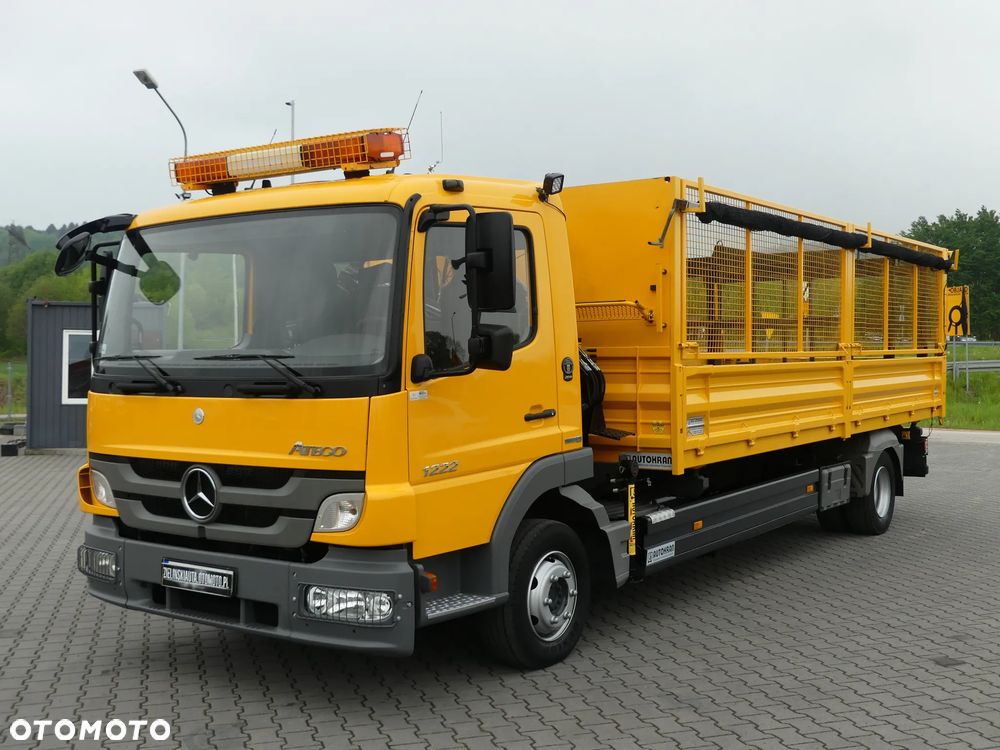 Mercedes-Benz ATEGO 1222 / WYWROTKA 3-STRONNA + HDS SKŁADANY W Z / - 8