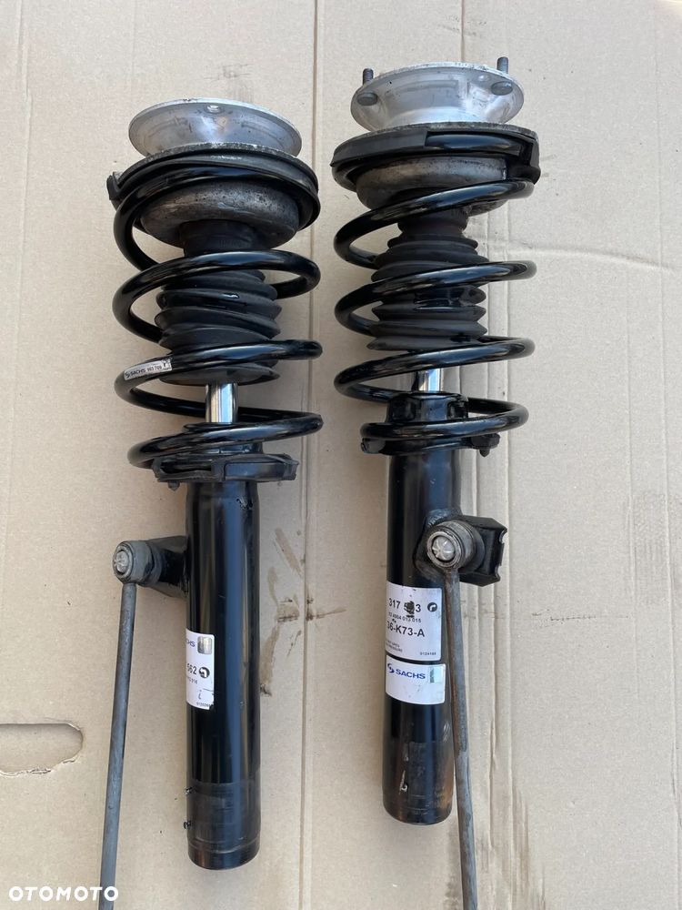BMW E60 E61 XD IX XDRIVE przód przednie amortyzatory mc person sachs świeże GWARANCJA - 2