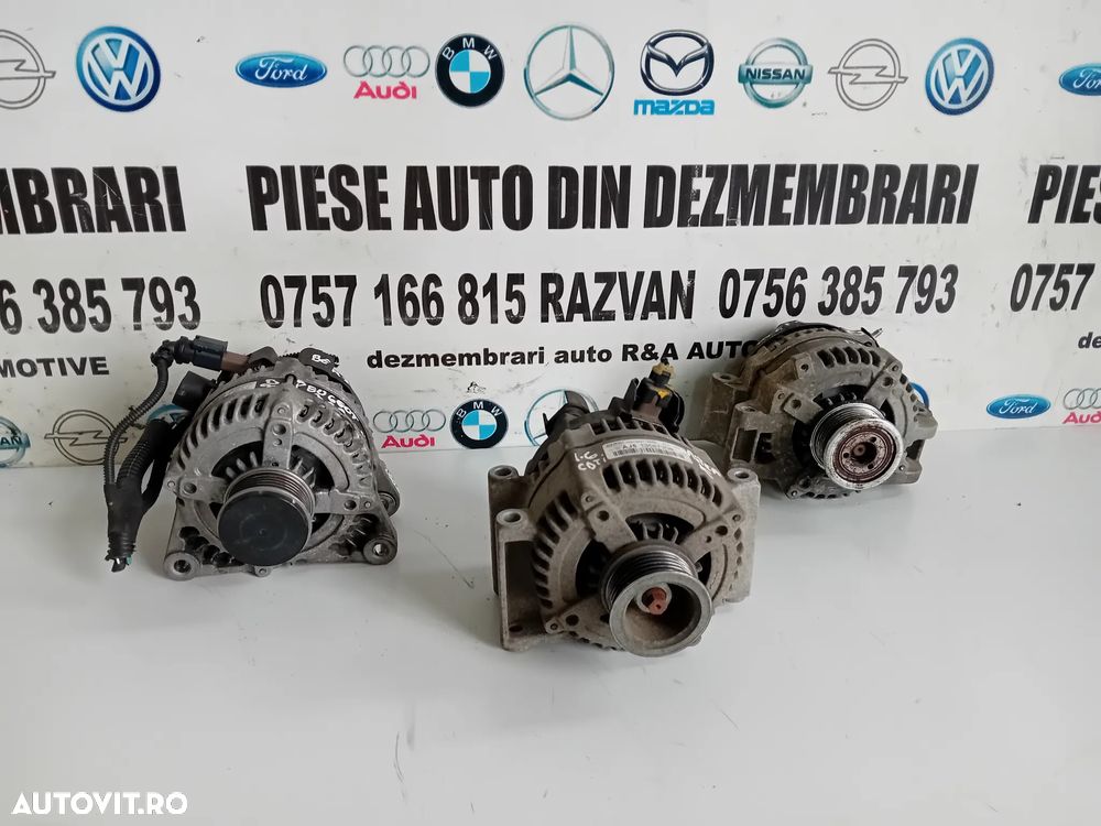 Alternator 2.0 HDi Peugeot 407 607 Citroen C4 C5 Picasso Cod 9654752880 Arad Romania - 1
