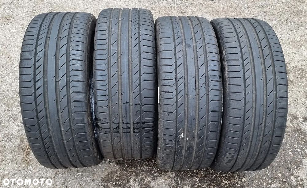 Opona opony 4x Continental Conti sport contact 100V 8mm 235/45/20 235/45R20 2018r - 9