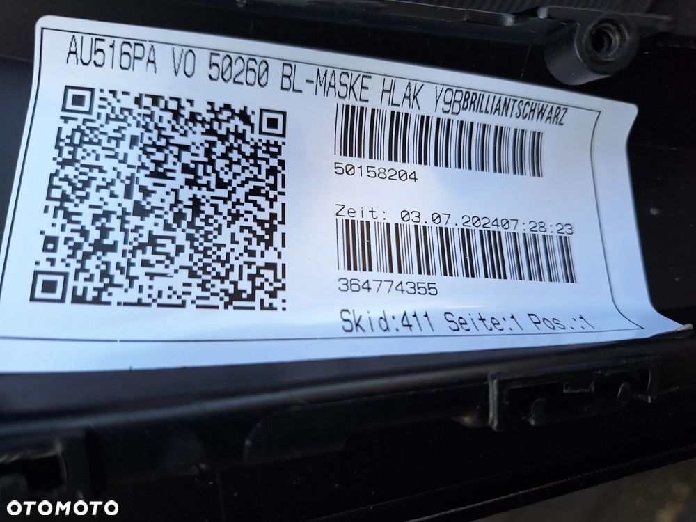 AUDI Q8 E-TRON LIFT 23- Y9B BRILLIANT SCHWARZ ZDERZAK PRZÓD PRZEDNI ORYG 4KE807725 WYSYŁKA 24H - 13