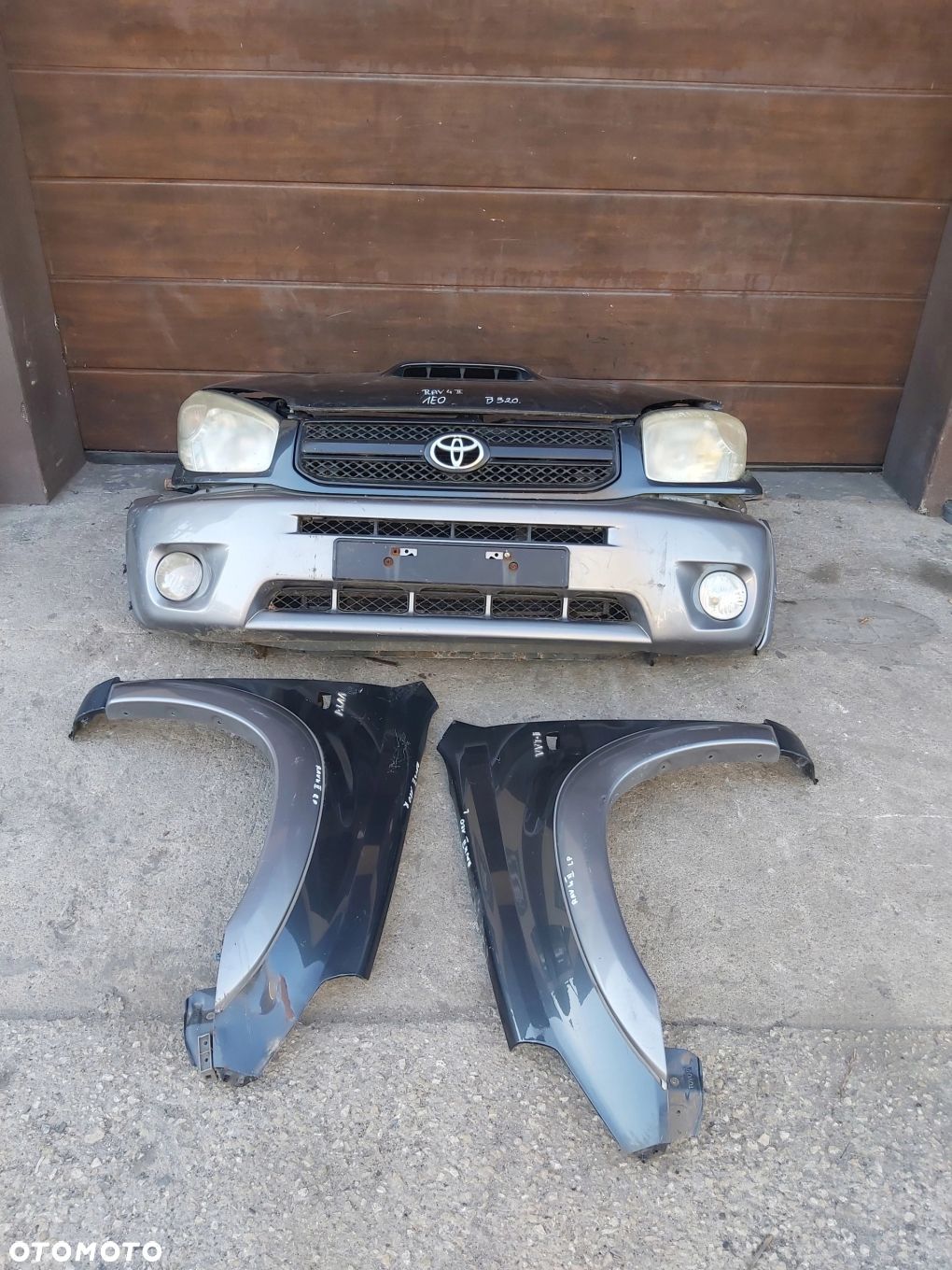 Toyota Rav4 II LIFT kompletny przód zderzak maska grill - 1