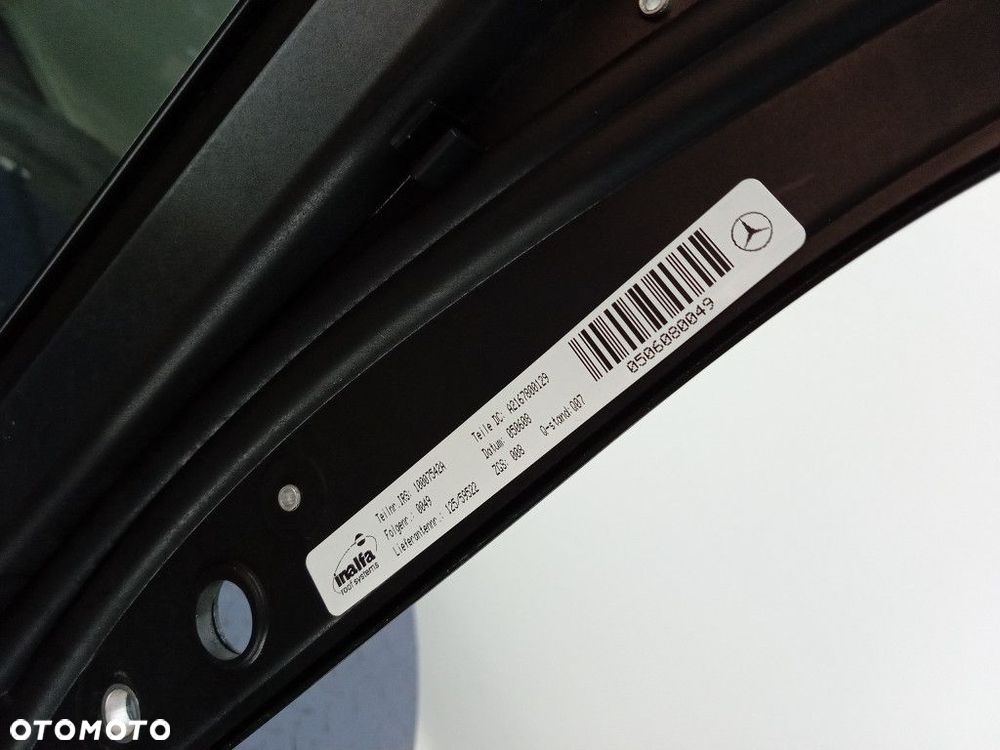 MERCEDES CL W216 SZYBERDACH A2167800129 - 5