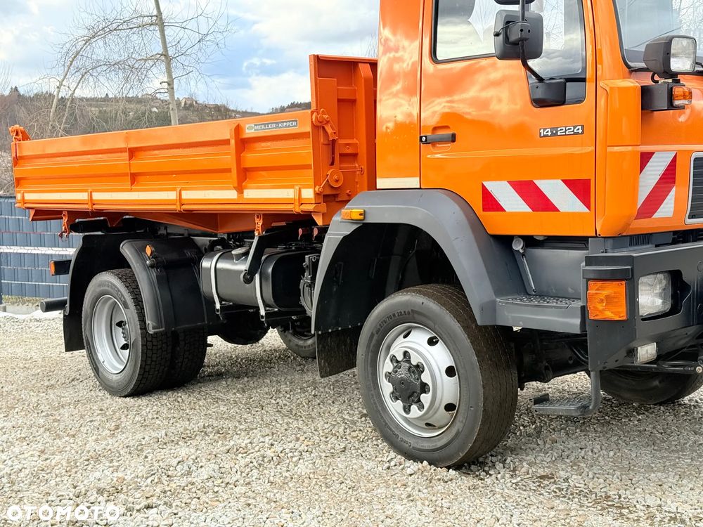 MAN * MAN 14-220 * Kiper Wywrotka Meiller * 4x4 * Zimowe Utrzymanie * Unimog * - 24