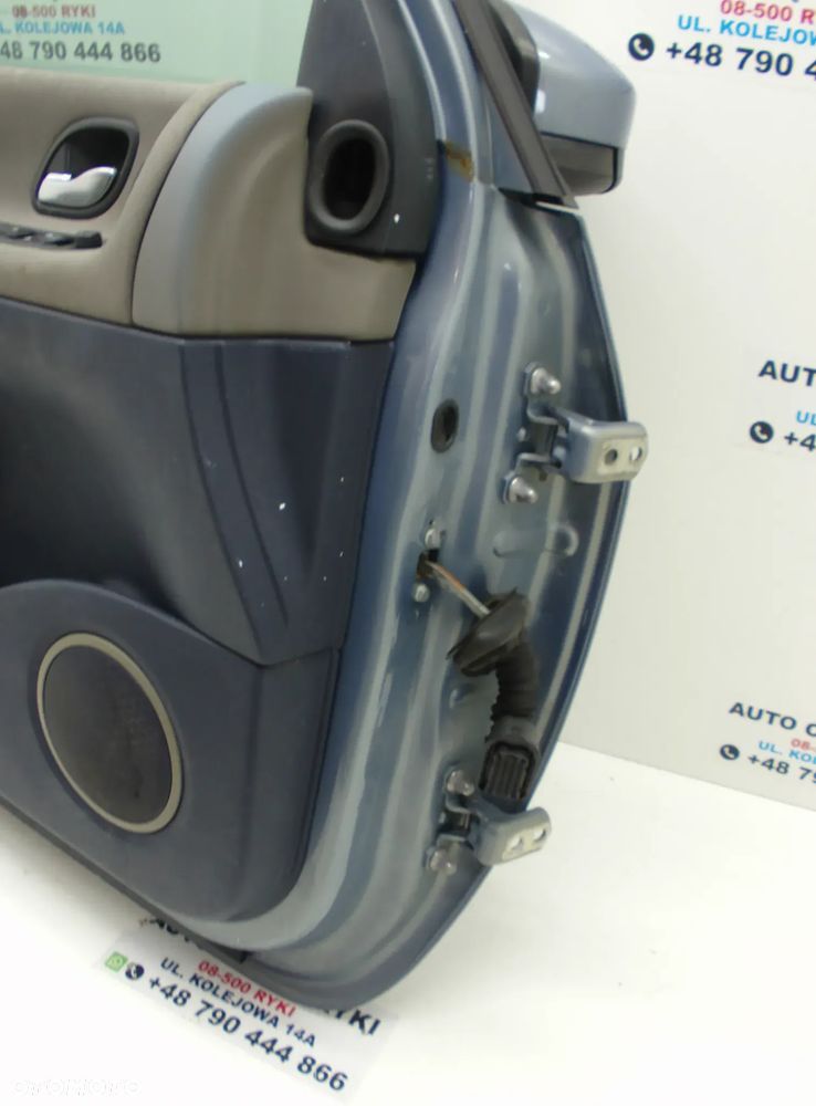 Renault Espace IV Drzwi Lewy Przód TED 47 Zamek Szyba Lusterko Szyba Boczki Zawiasy - 10