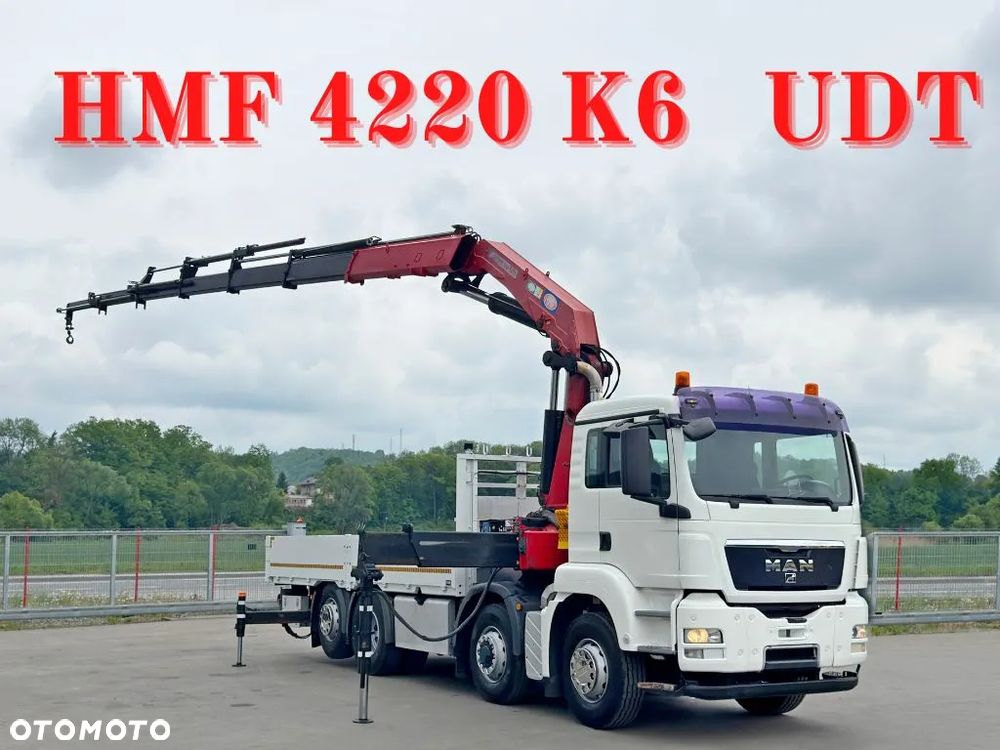 MAN TGS 35.440 * SKRZYNIA 6,00 m + HMF 4220 K6 + PILOT* 8x4 - 1