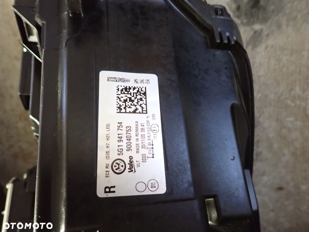VOLKSWAGEN GOLF VII 12-16 LAMPA PRAWA PRAWY PRZÓD PRZEDNIA EUROPA KOMPLETNA 5G1841754 - 3