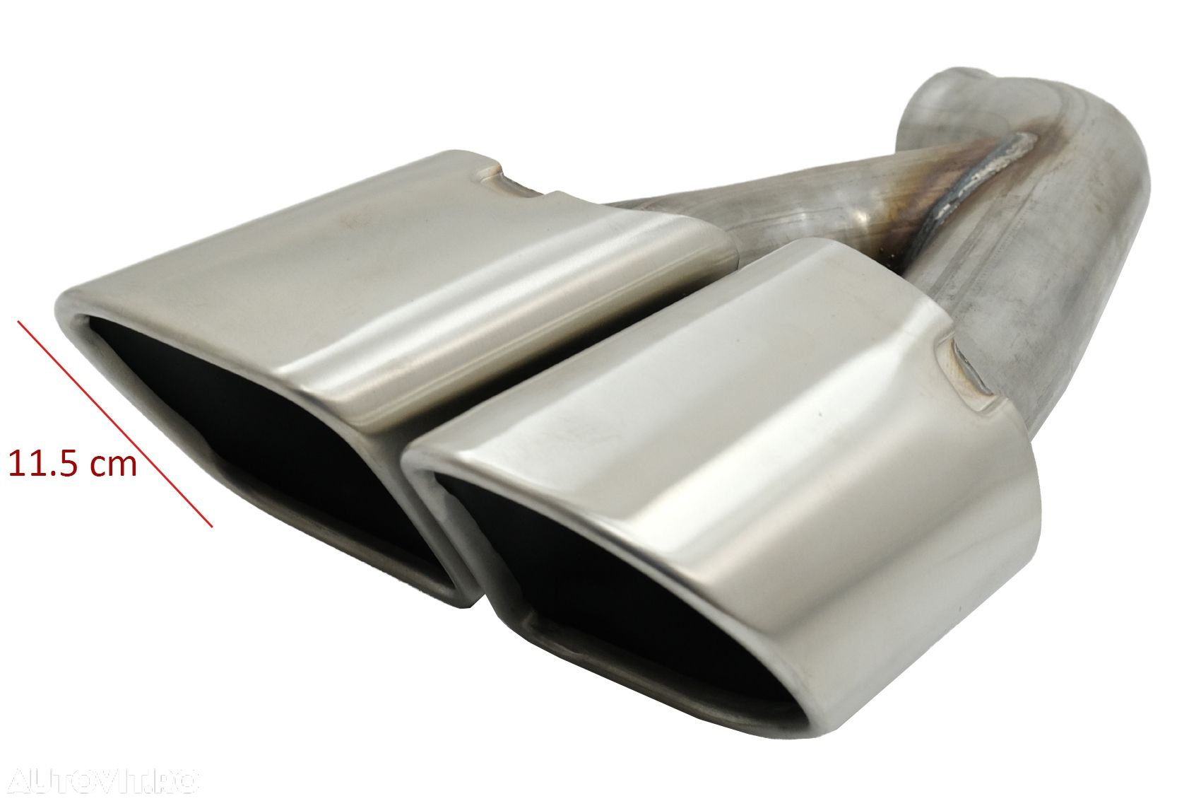 Ornamente Duble Evacuare compatibil cu Porsche Cayenne 92A Facelift (1 - 5