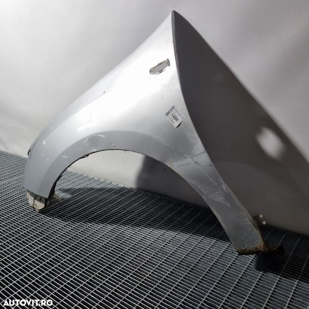 Aripa Stanga Fata Dacia Dacia Logan II MCV 2013 - 2016 4 Usi ARGINTIU TED69 (1486) - 2