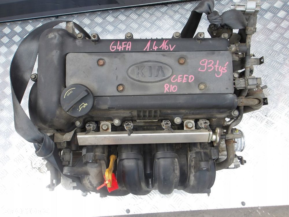 SILNIK KIA RIO CEED 1.4 16V G4FA 93 TYS - 2