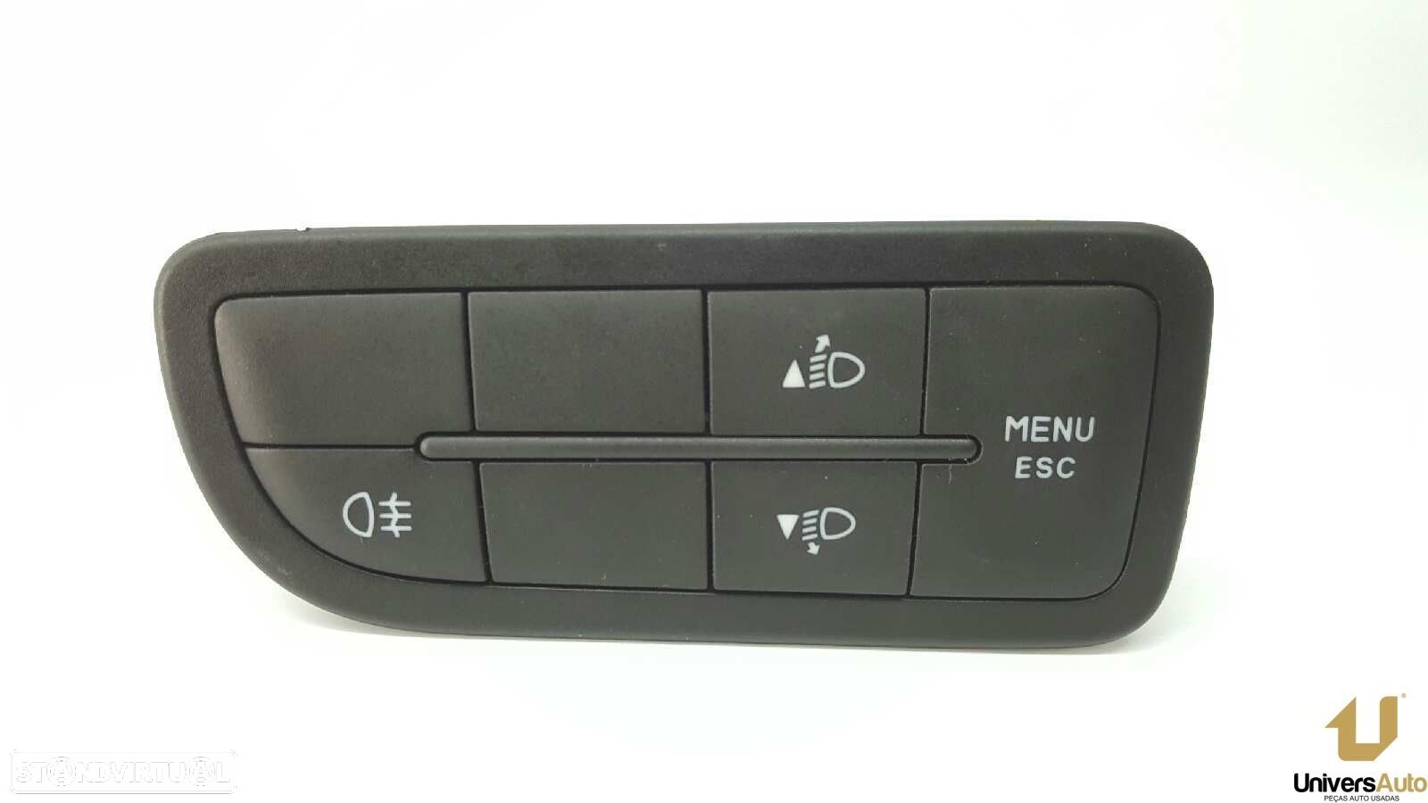 CONTROLE DE AJUSTE DE LUZES FIAT FIORINO ADVENTURE SX KASTEN - 1