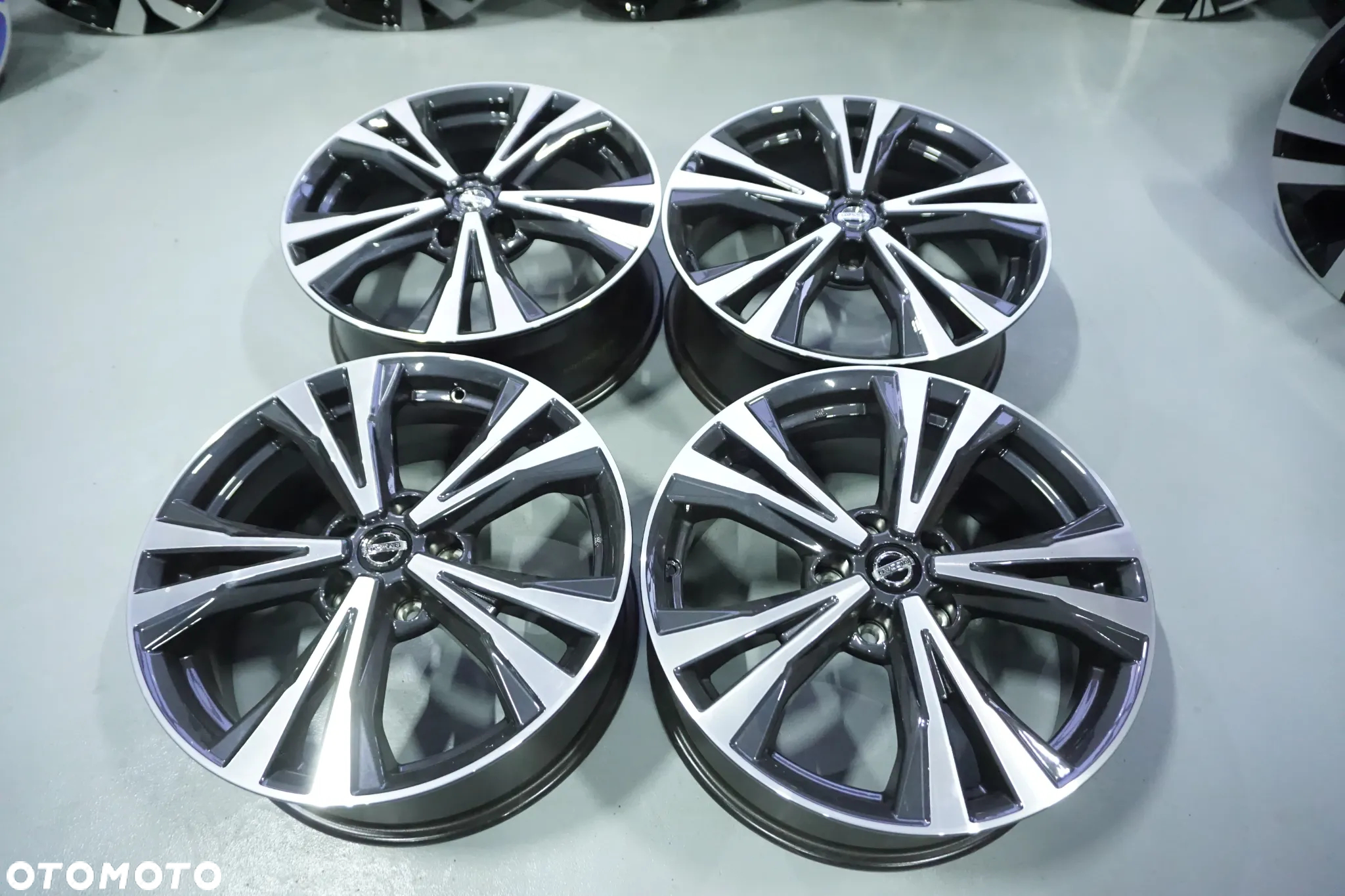 FELGI  ALUMINIOWE 18 NISSAN ARIYA NISMO  PULSAR JUKE QASHQAI LEAF X-TRAIL PRIMERA ET40  ORYGINAŁ NOWE - 2