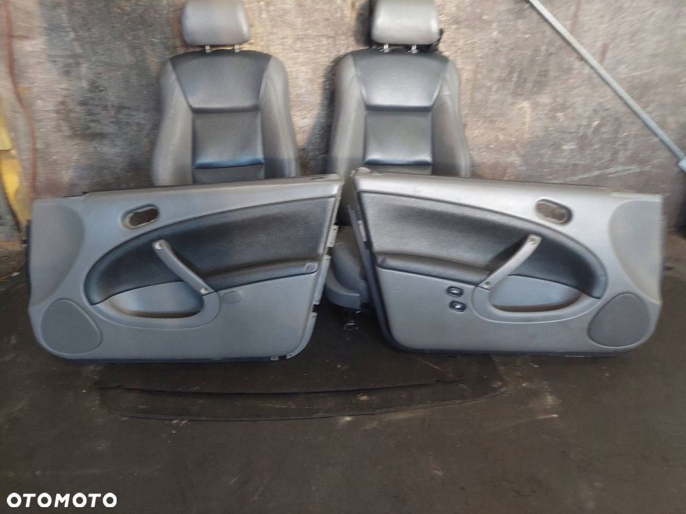 FOTEL FOTELE KOMPLET LEWY PRAWY KANAPA TYŁ + BOCZKI SAAB 9-5 I SEDAN - 6
