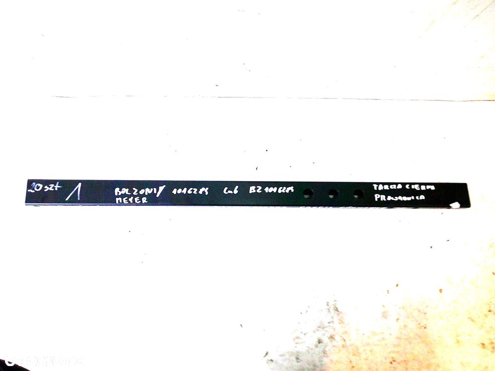 bolzoni auramo meyer profil prowadzący ly tarcza cierna prowadnica slizg chwytaka szczękowego bz1016284 1016284 - 1